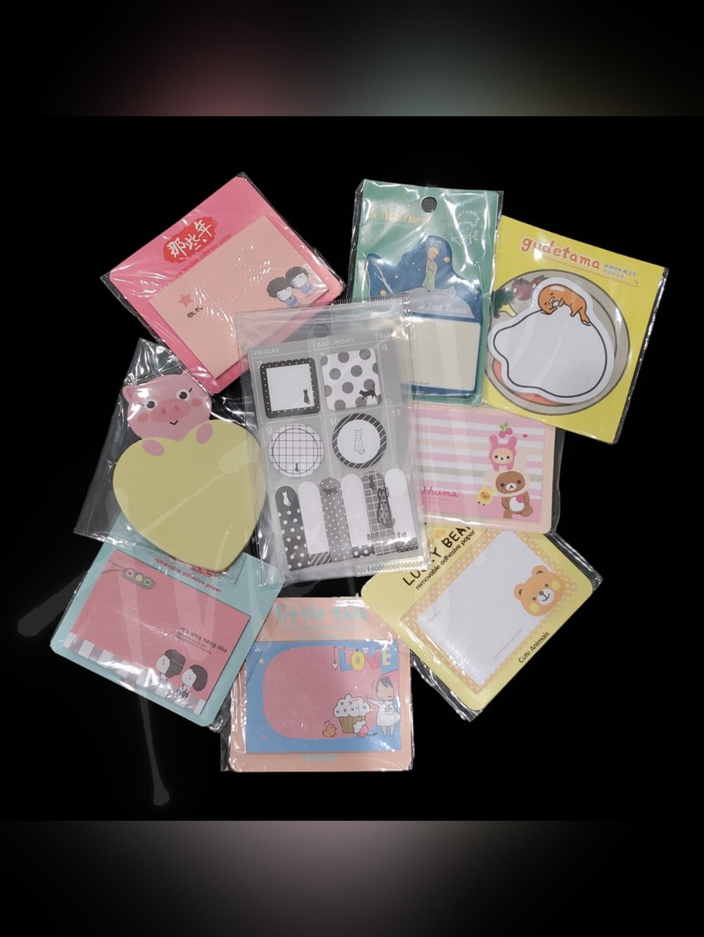 ⭐️3/$25⭐️ Cute Sticky Notes Bundle